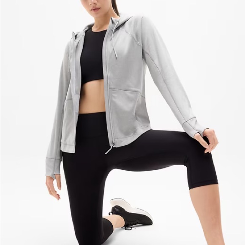 Athleta Unstoppable Fleece Lined Full Zip Jacket